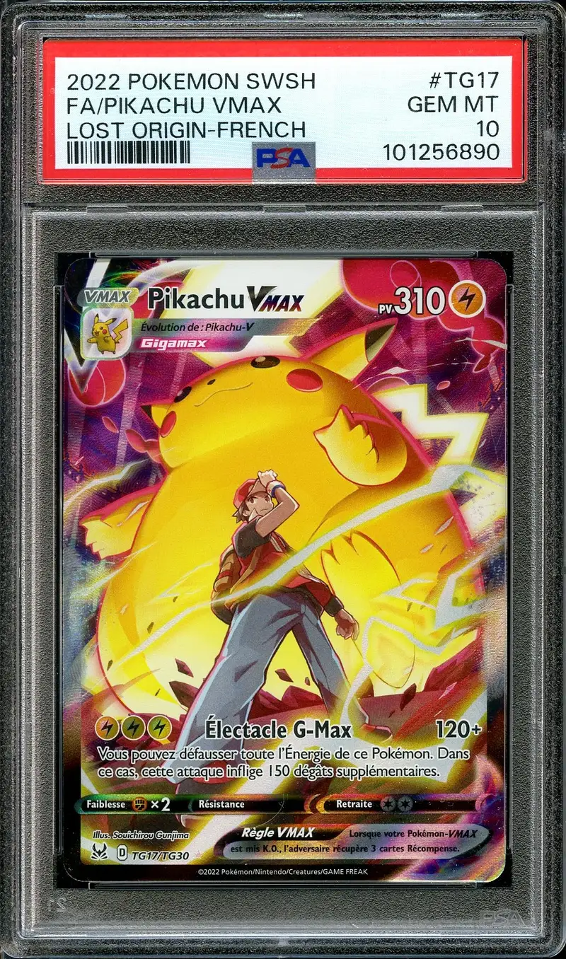 PSA 10 Pikachu VMax