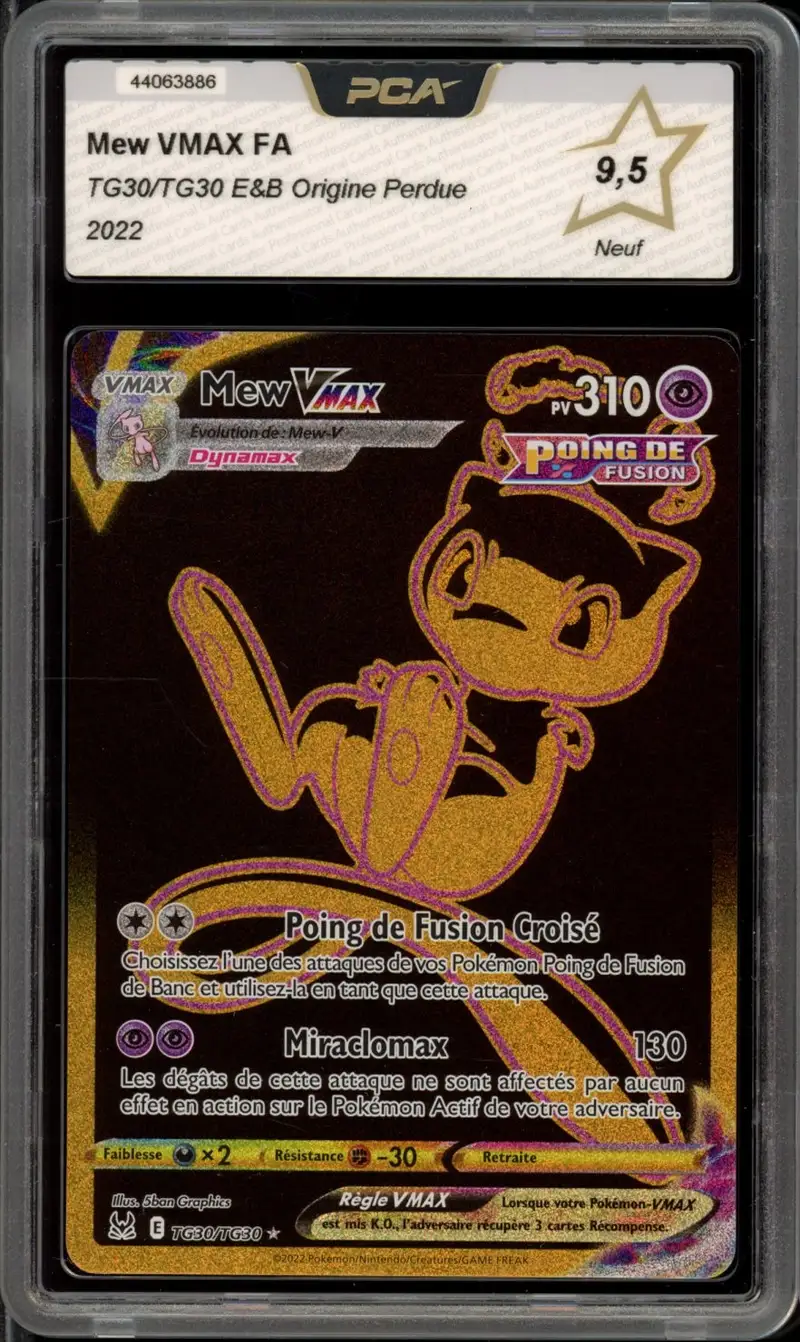 PCA 9.5 Mew VMax Gold
