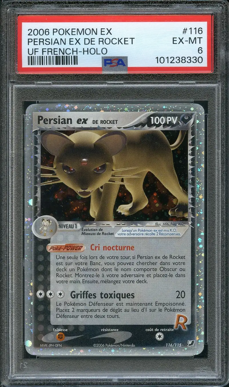 PSA 6 Persian Ex de Rocket