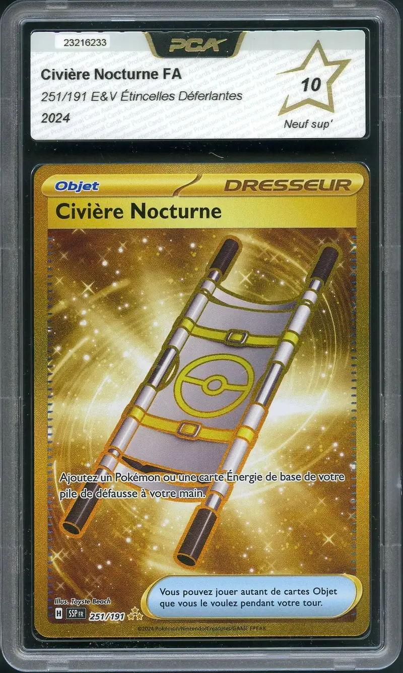 PCA 10 Civière Nocturne Gold