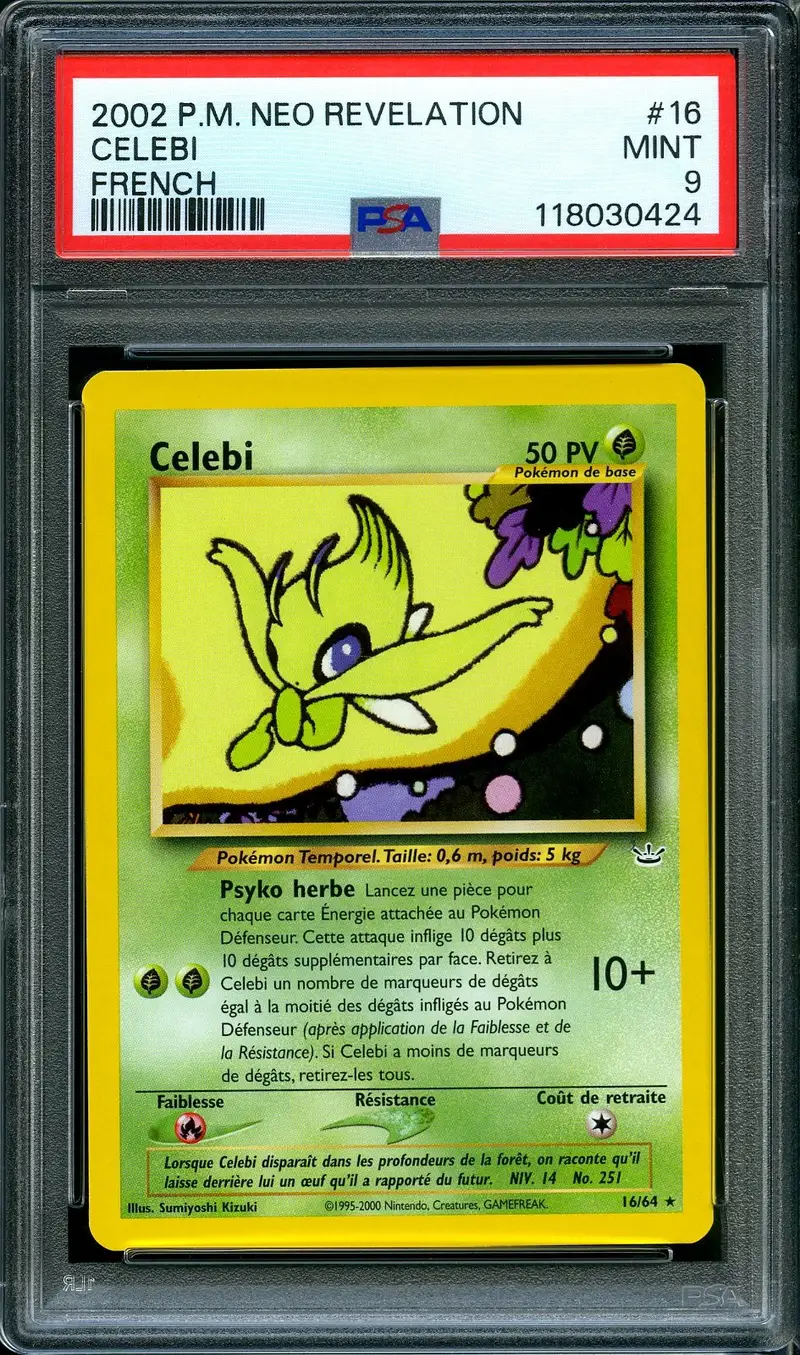 PSA 9 Celebi