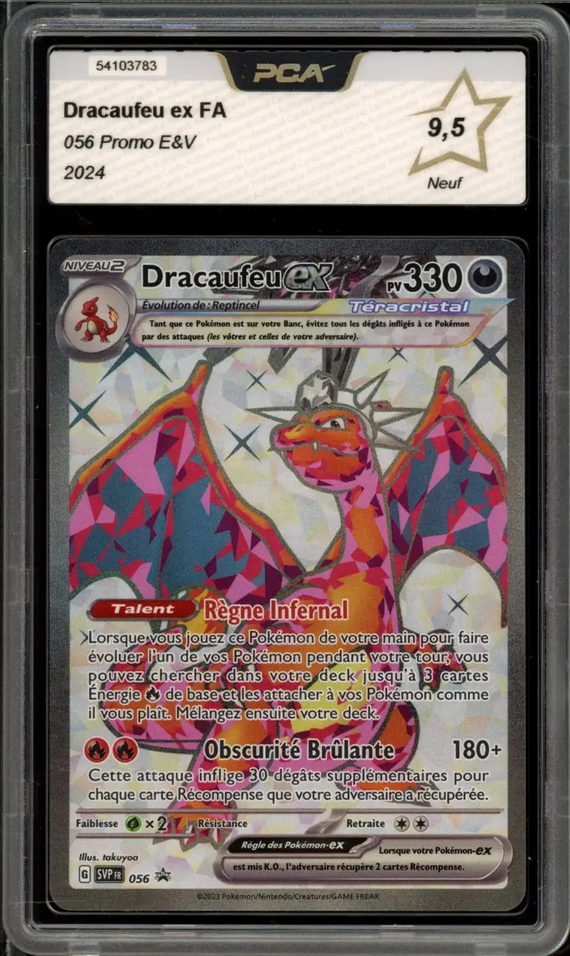 PCA 9.5 Dracaufeu Ex