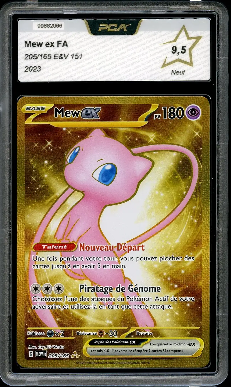 PCA 9.5 Mew Ex Gold