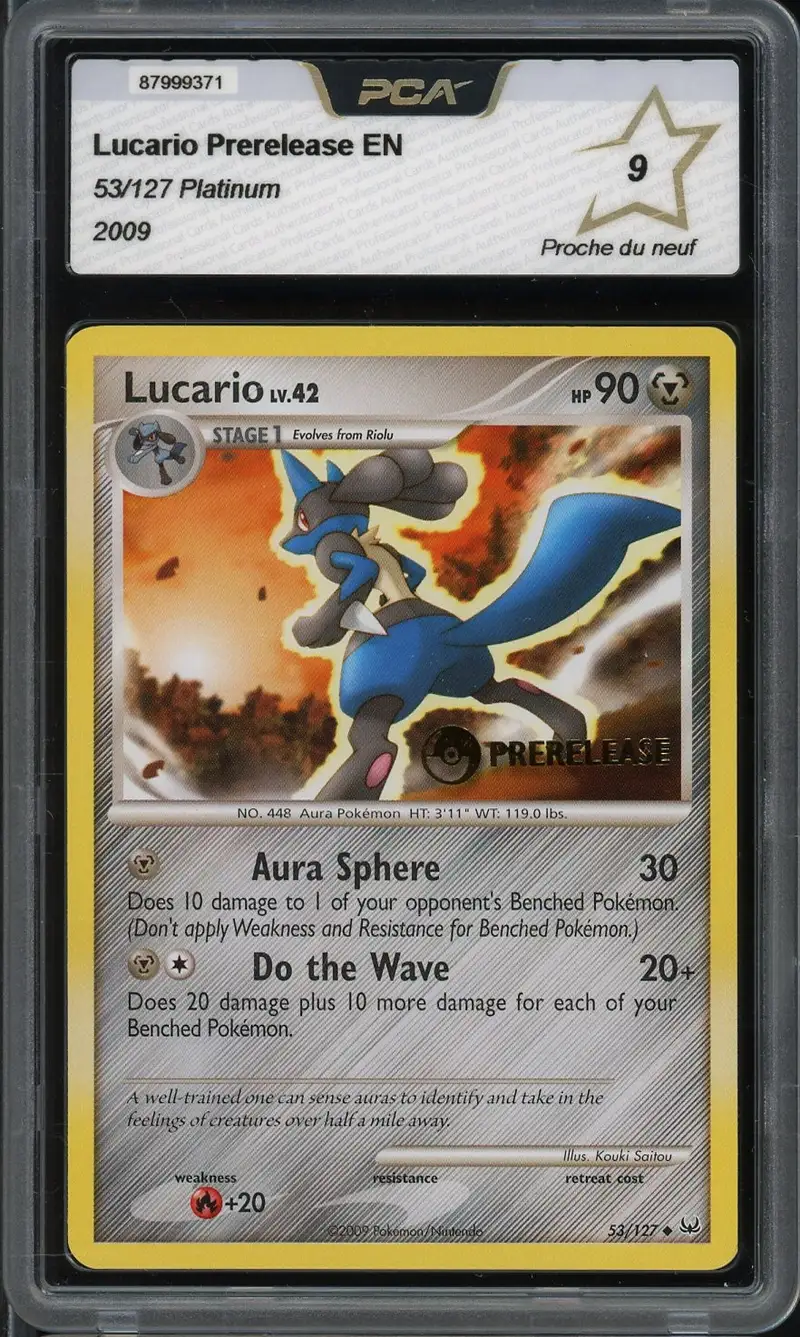 PCA 9 Lucario Prerelease