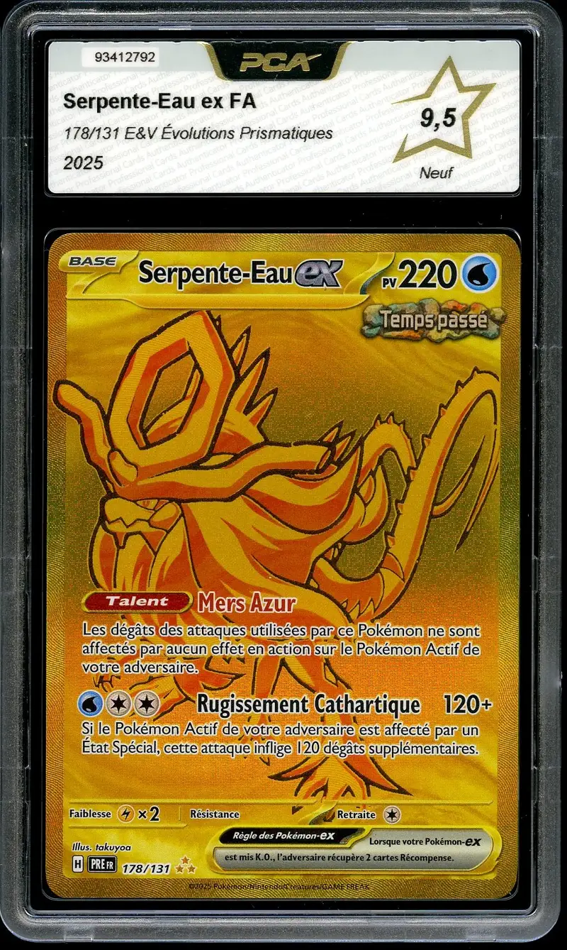 PCA 9.5 Serpente-Eau Ex Gold