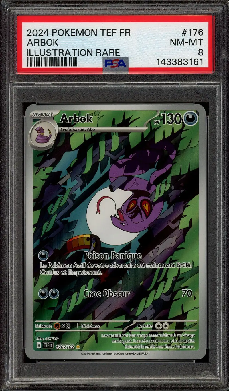 PSA 8 Arbok