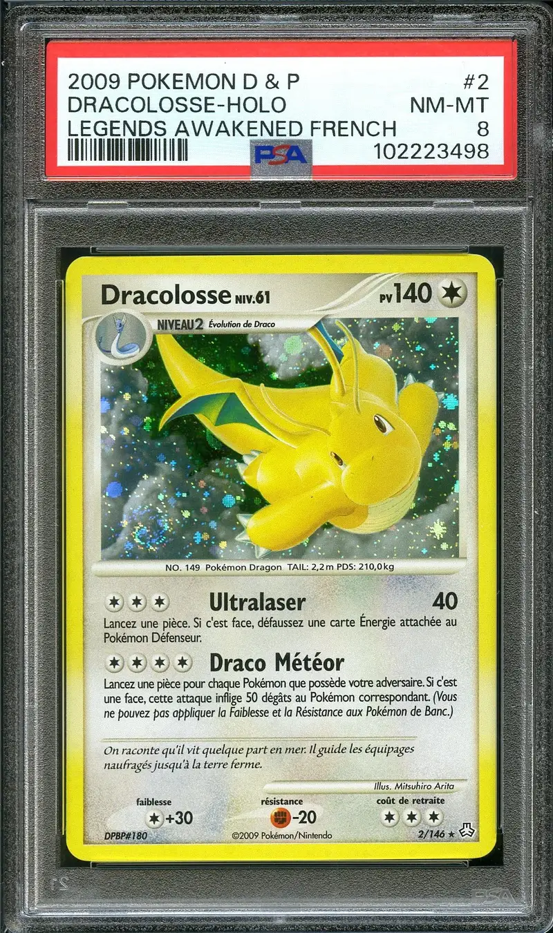 PSA 8 Dracolosse Holo
