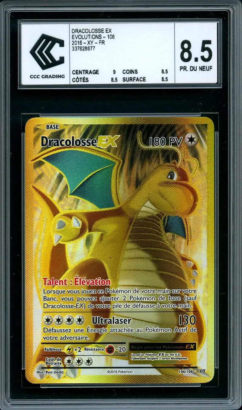 CCC 8.5 Dracolosse Ex Gold