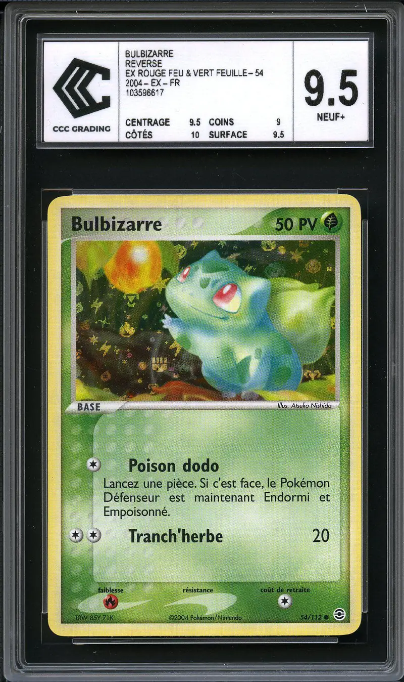 CCC 9.5 Bulbizarre Reverse