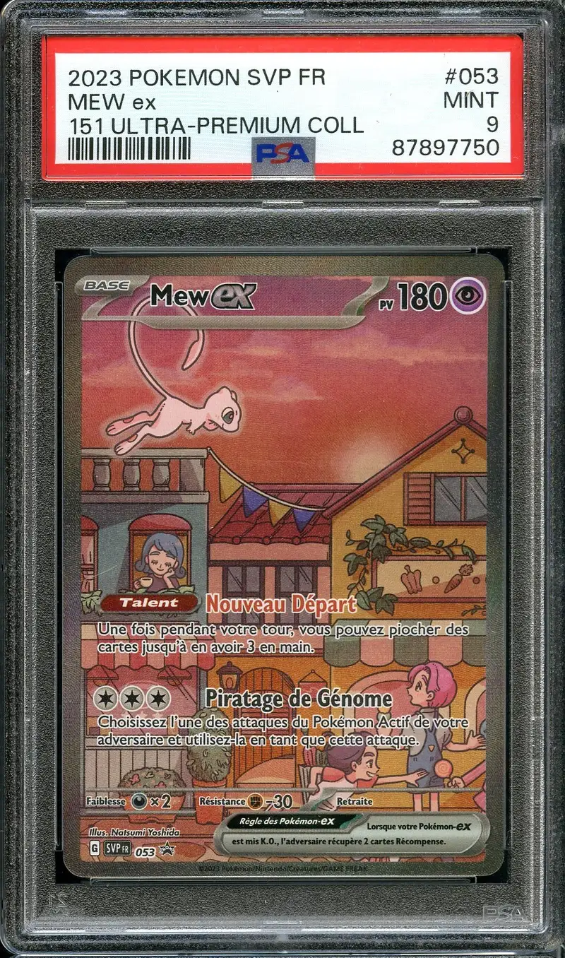 PSA 9 Mew Ex
