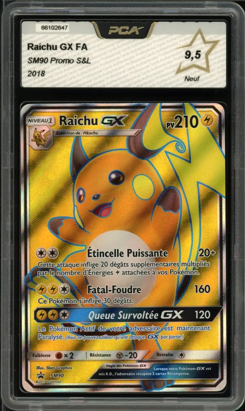 PCA 9.5 Raichu Gx