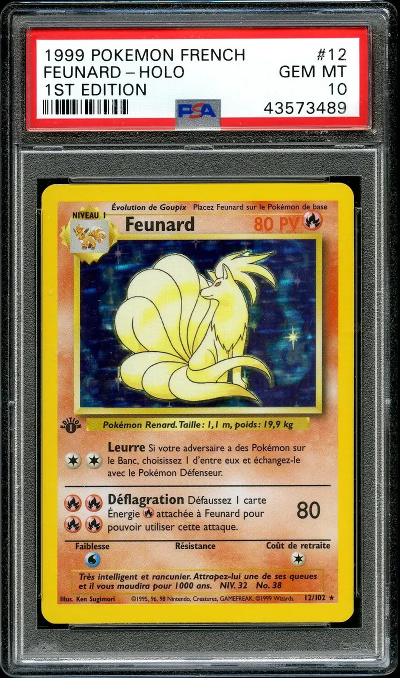 PSA 10 Feunard Holo