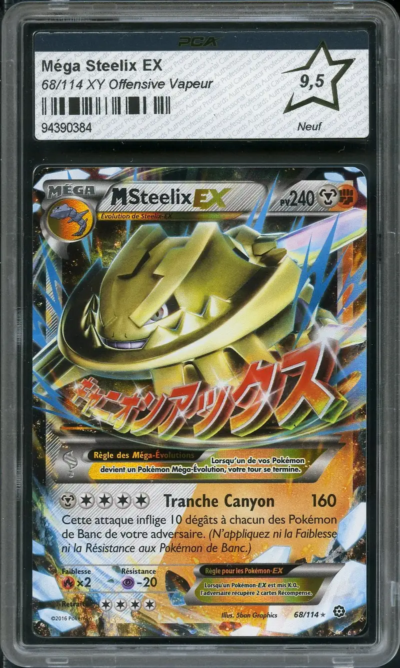 PCA 9.5 Méga Steelix Ex