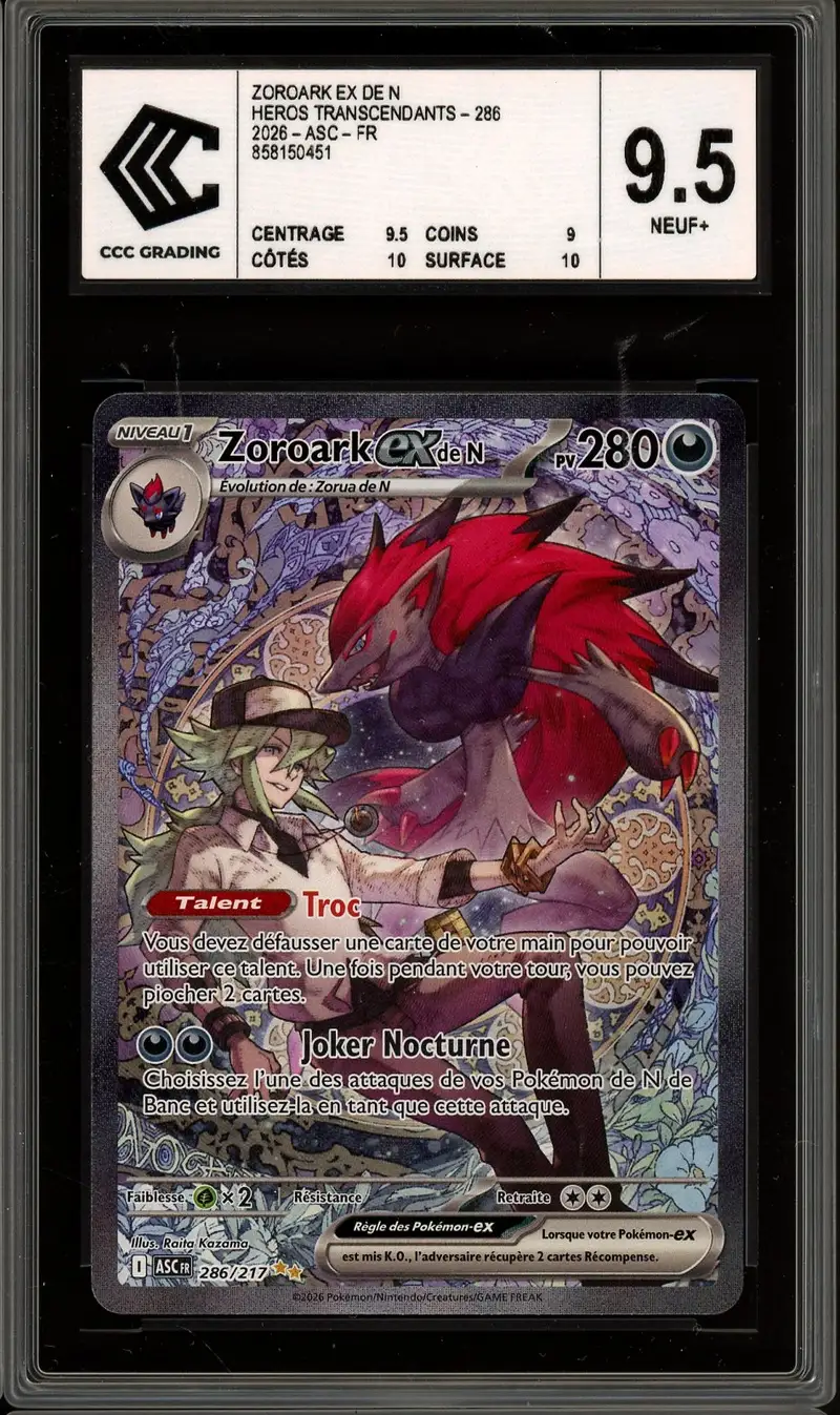 CCC 9.5 Zoroark Ex de N