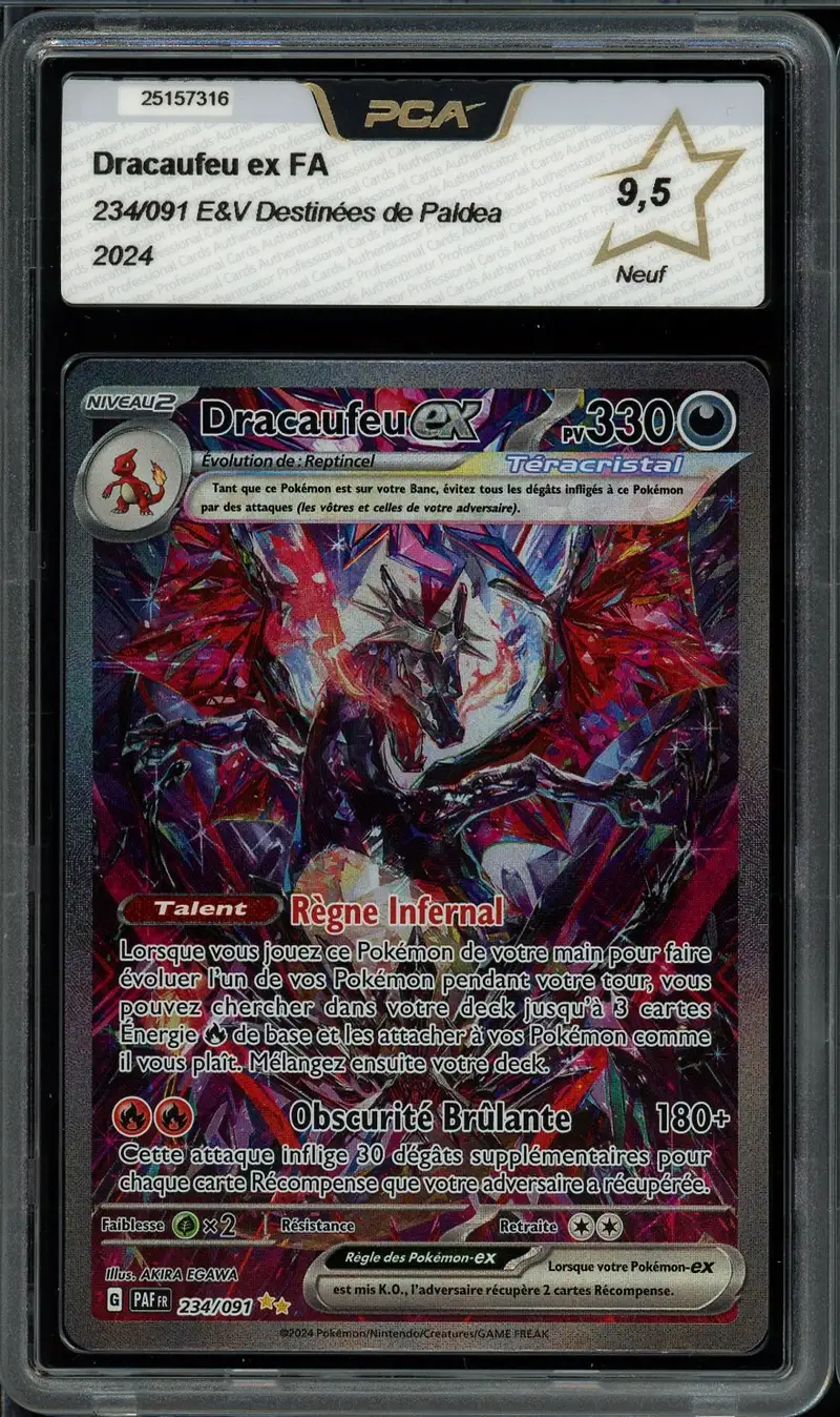 PCA 9.5 Dracaufeu Ex