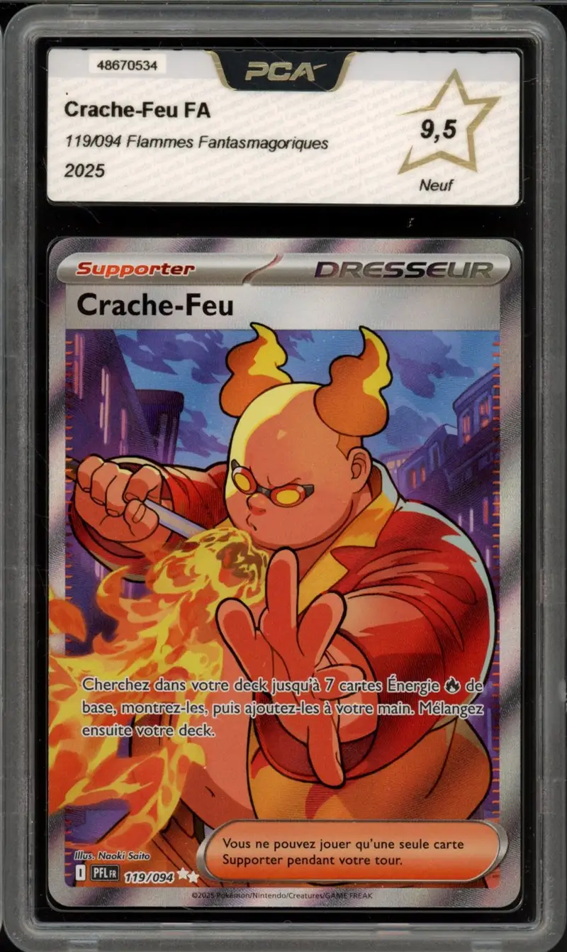 PCA 9.5 Crache-Feu
