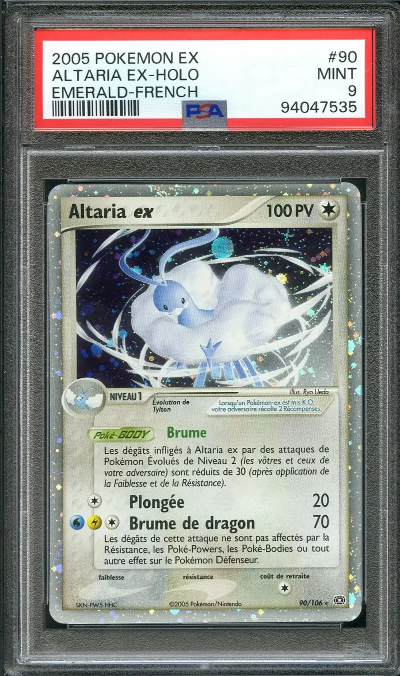 PSA 9 Altaria Ex