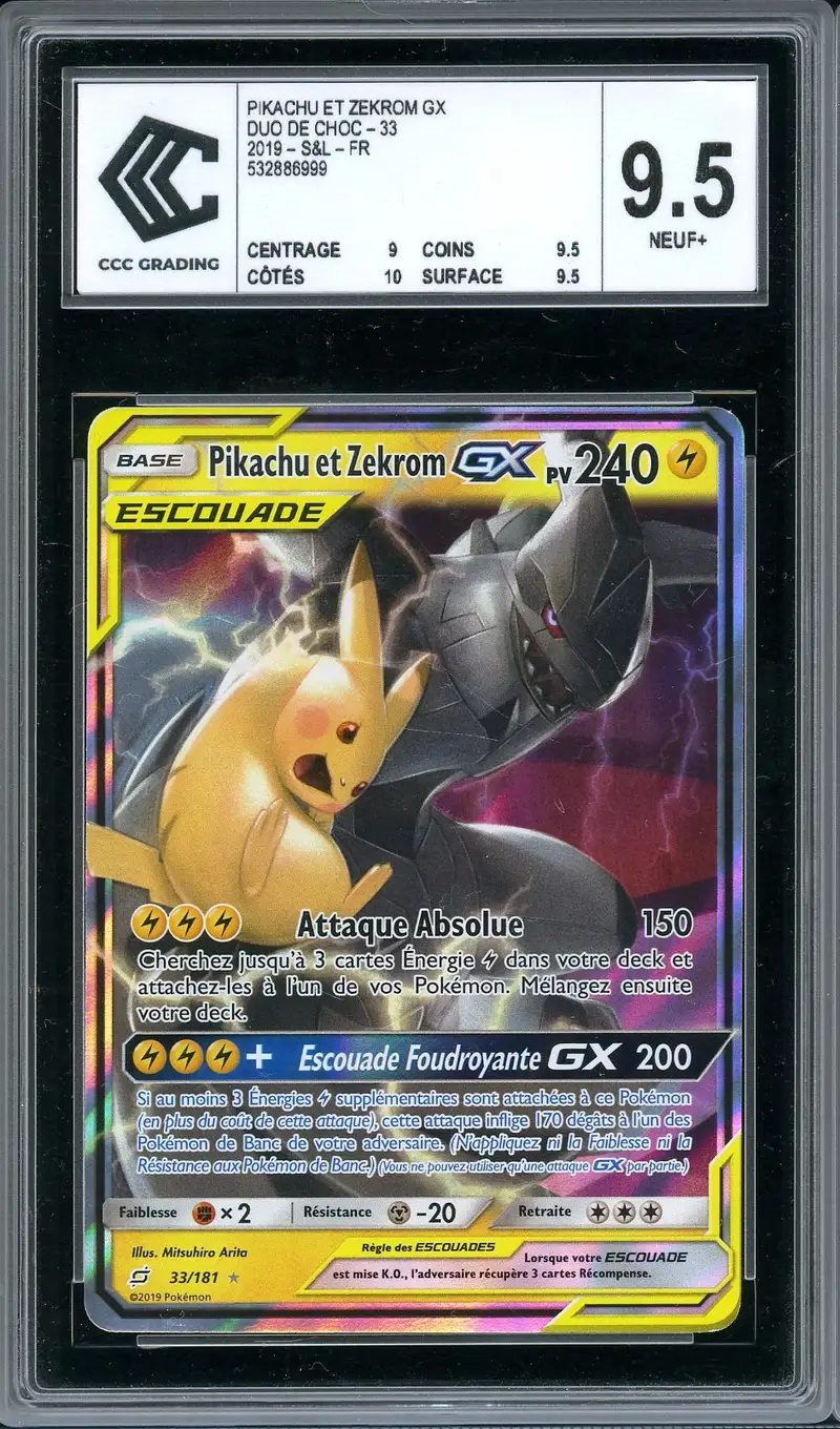 CCC 9.5 Pikachu et Zekrom Gx