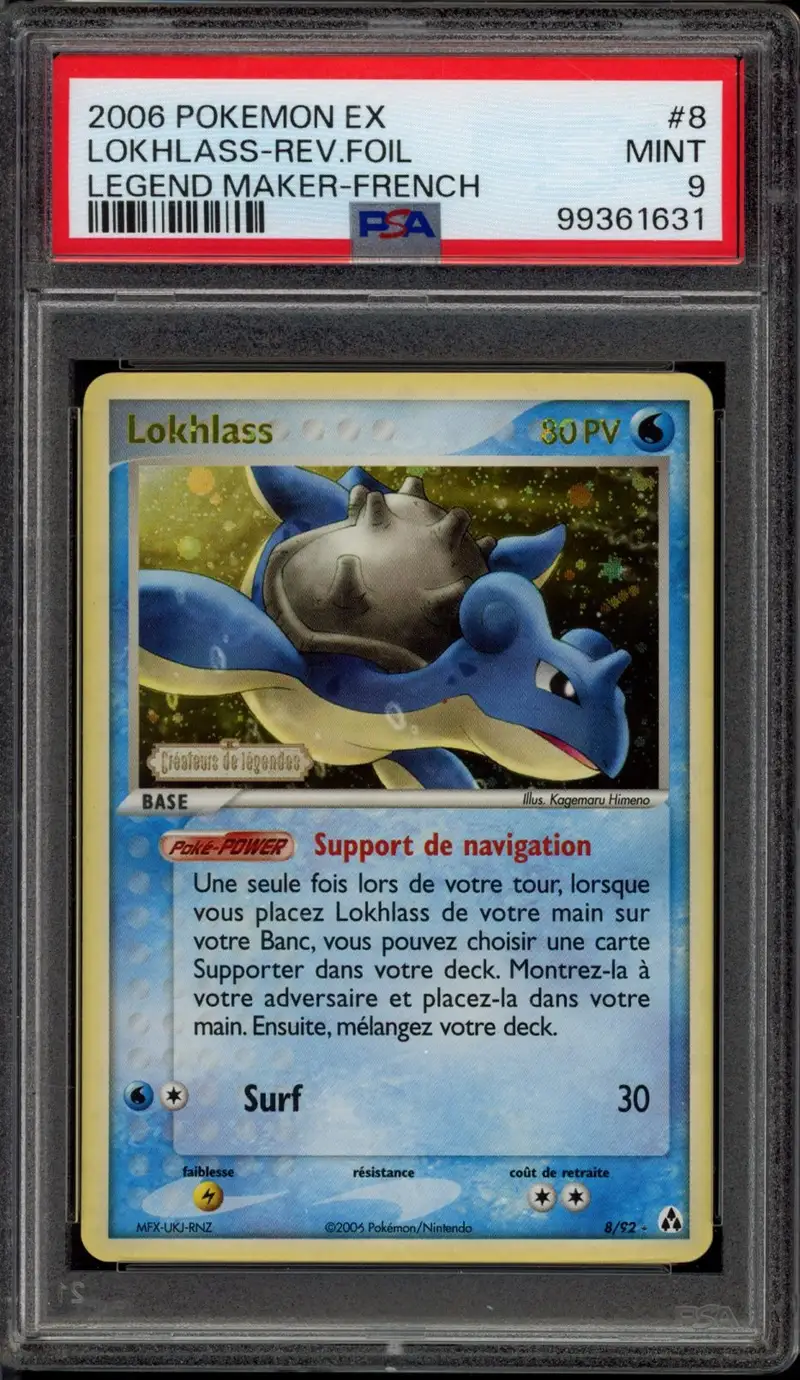 PSA 9 Lokhlass Holo Reverse