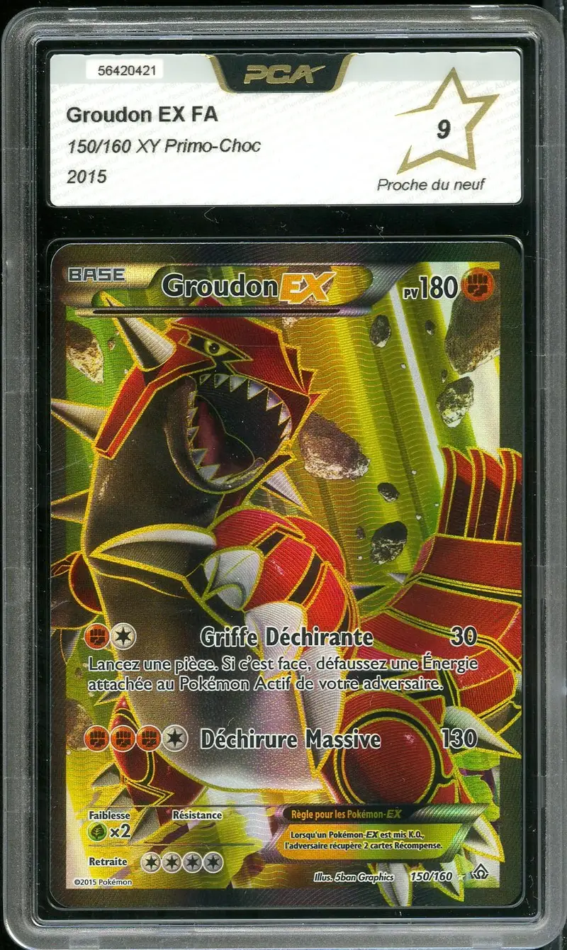 PCA 9 Groudon Ex