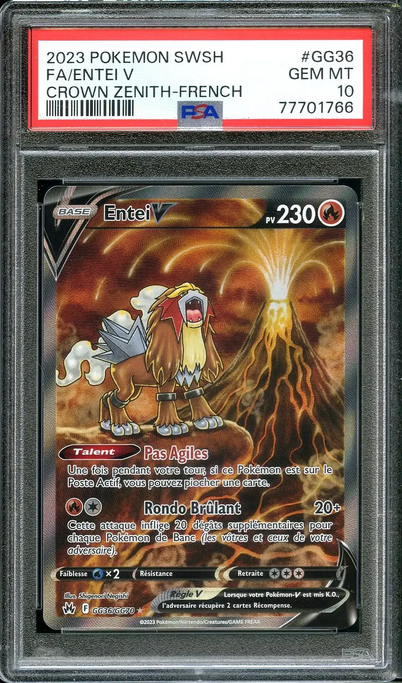 PSA 10 Entei V