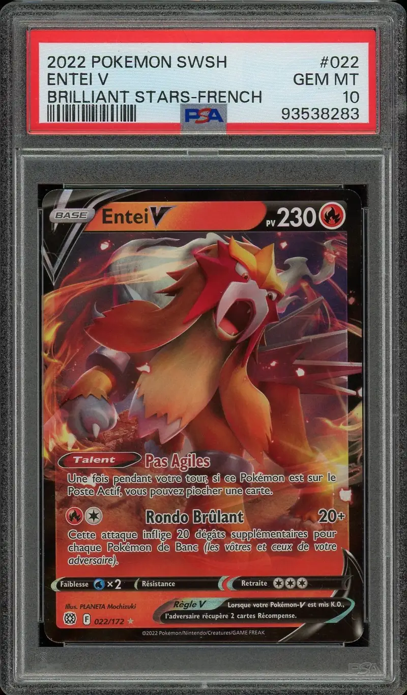 PSA 10 Entei V