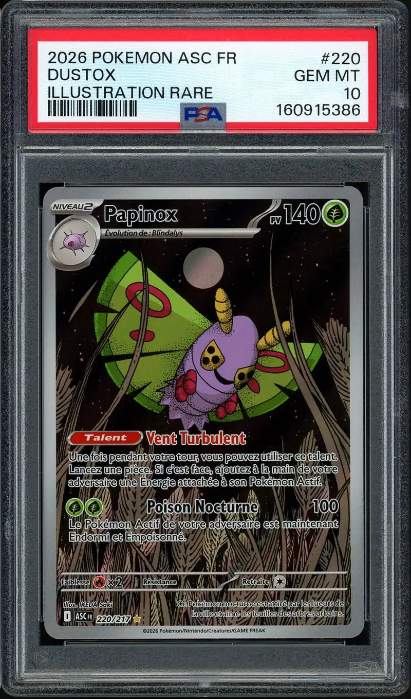 PSA 10 Papinox