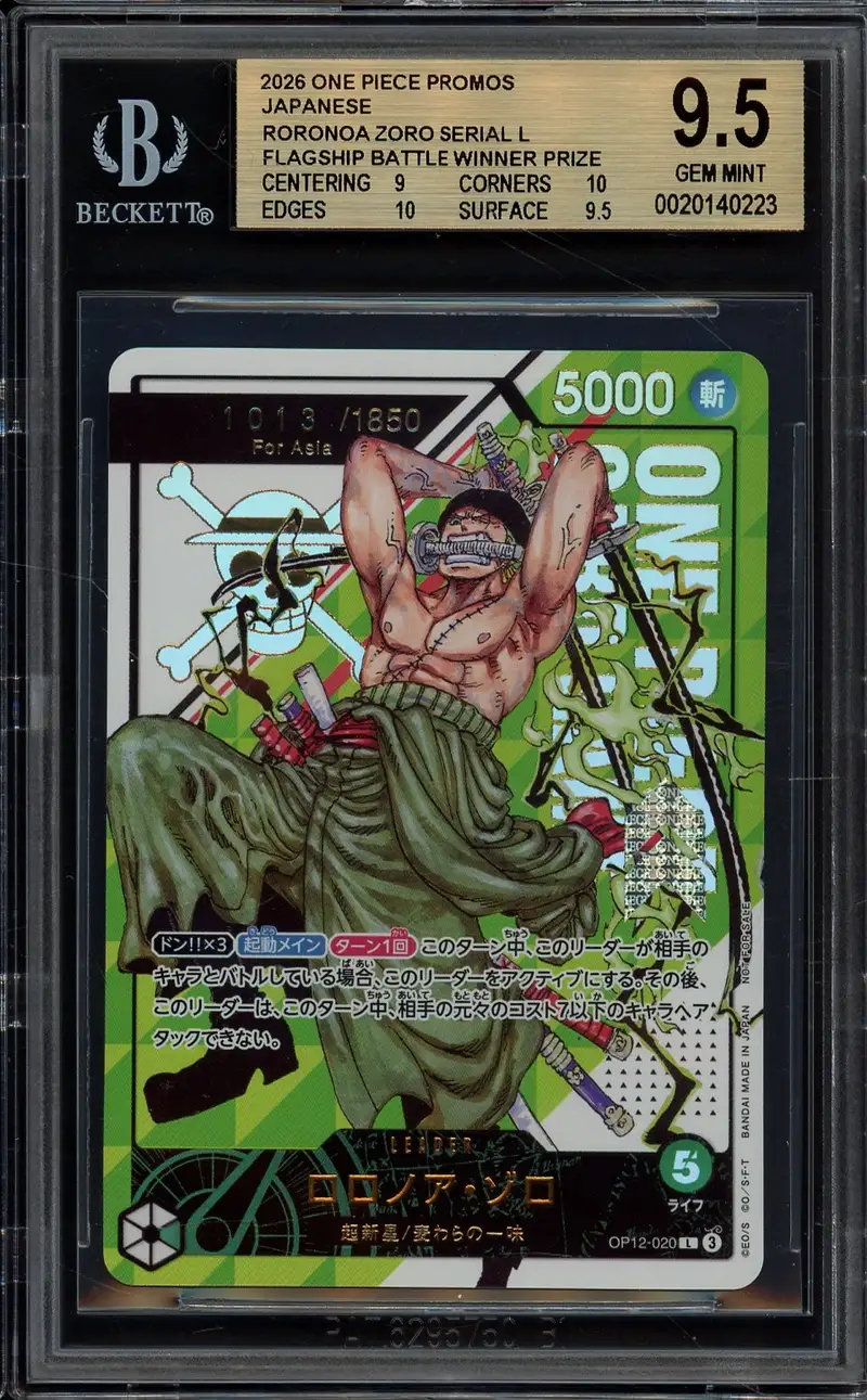 BGS 9.5 Roronoa Zoro