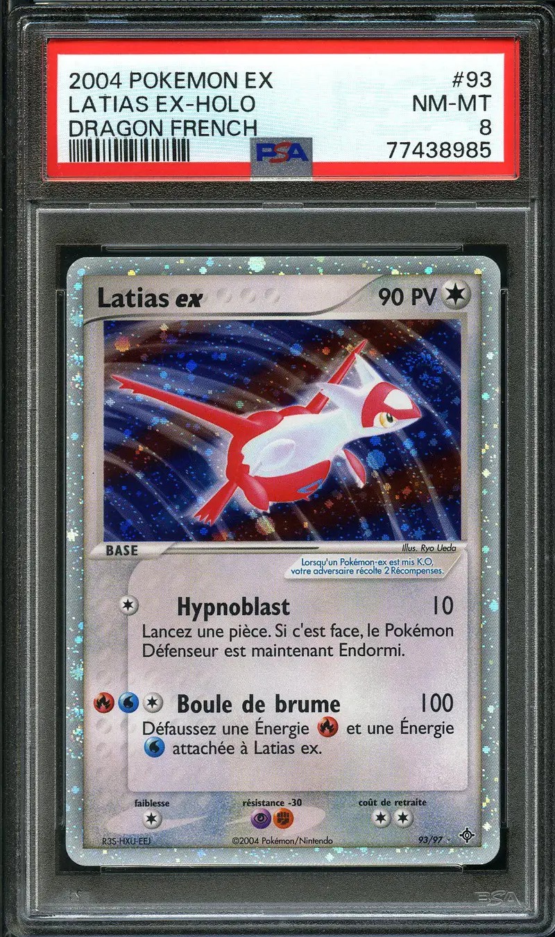 PSA 8 Latias Ex