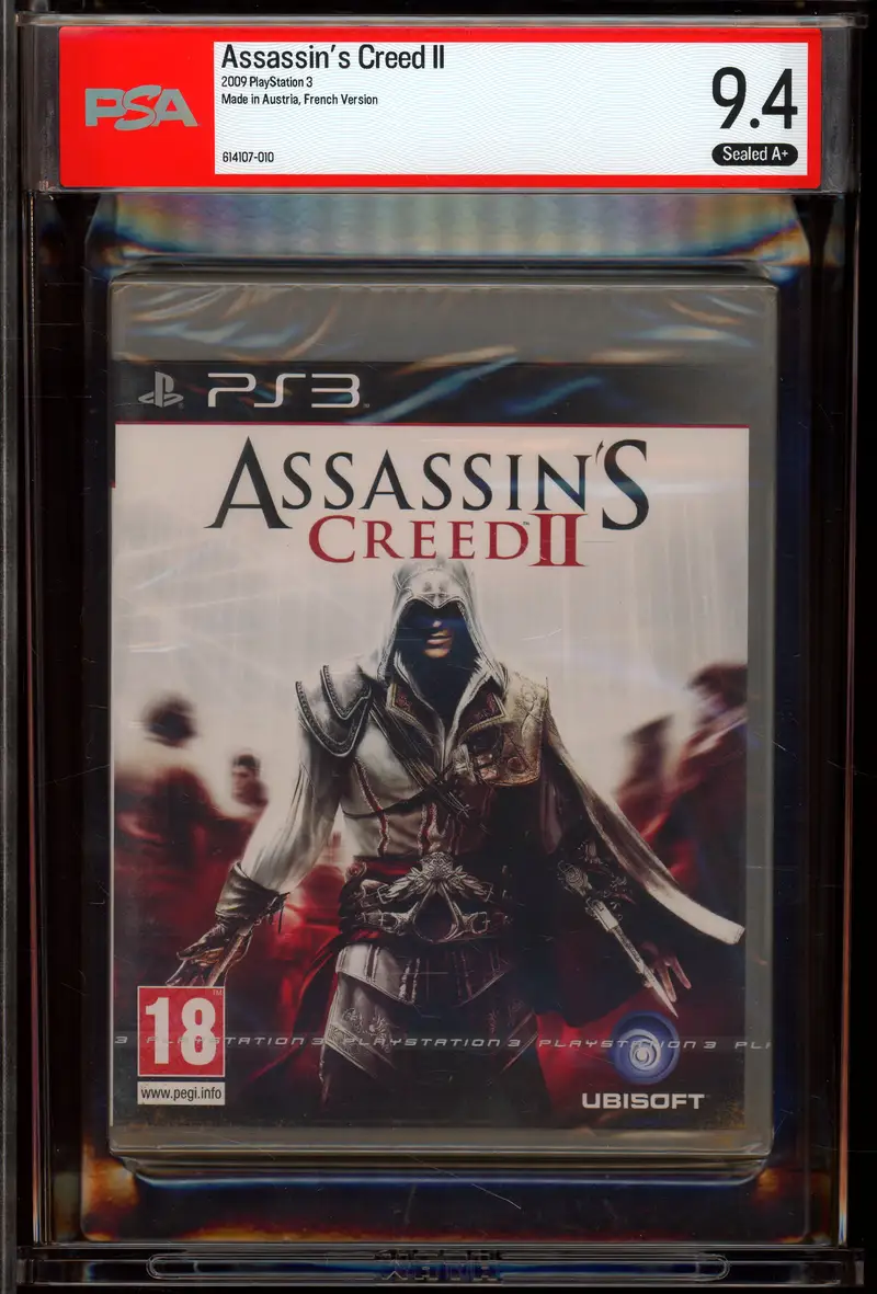 PSA 9.4 Jeu PlayStation 3 Assassin's Creed II