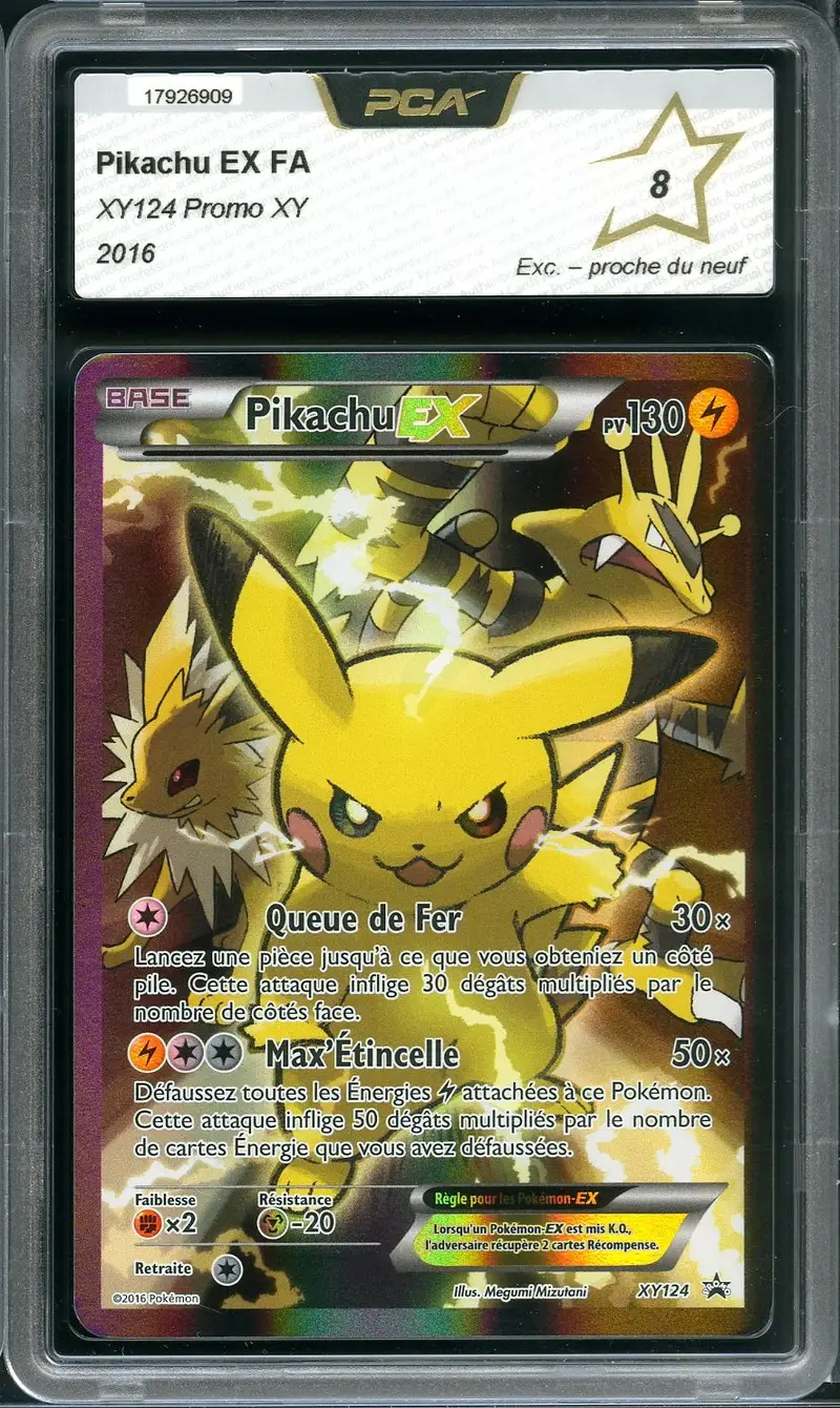 PCA 8 Pikachu Ex