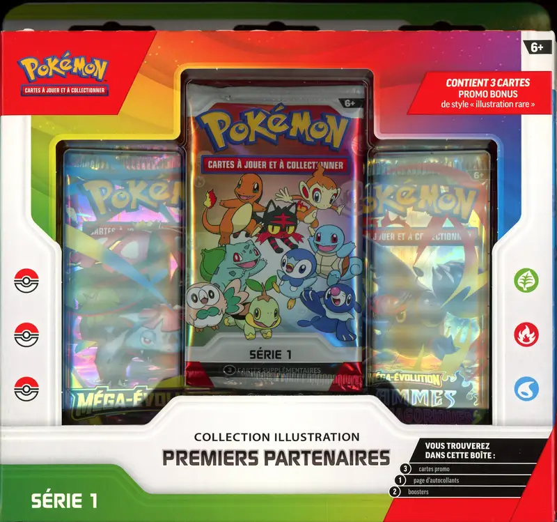 Coffret Collection Illustration Premiers Partenaires Série 1