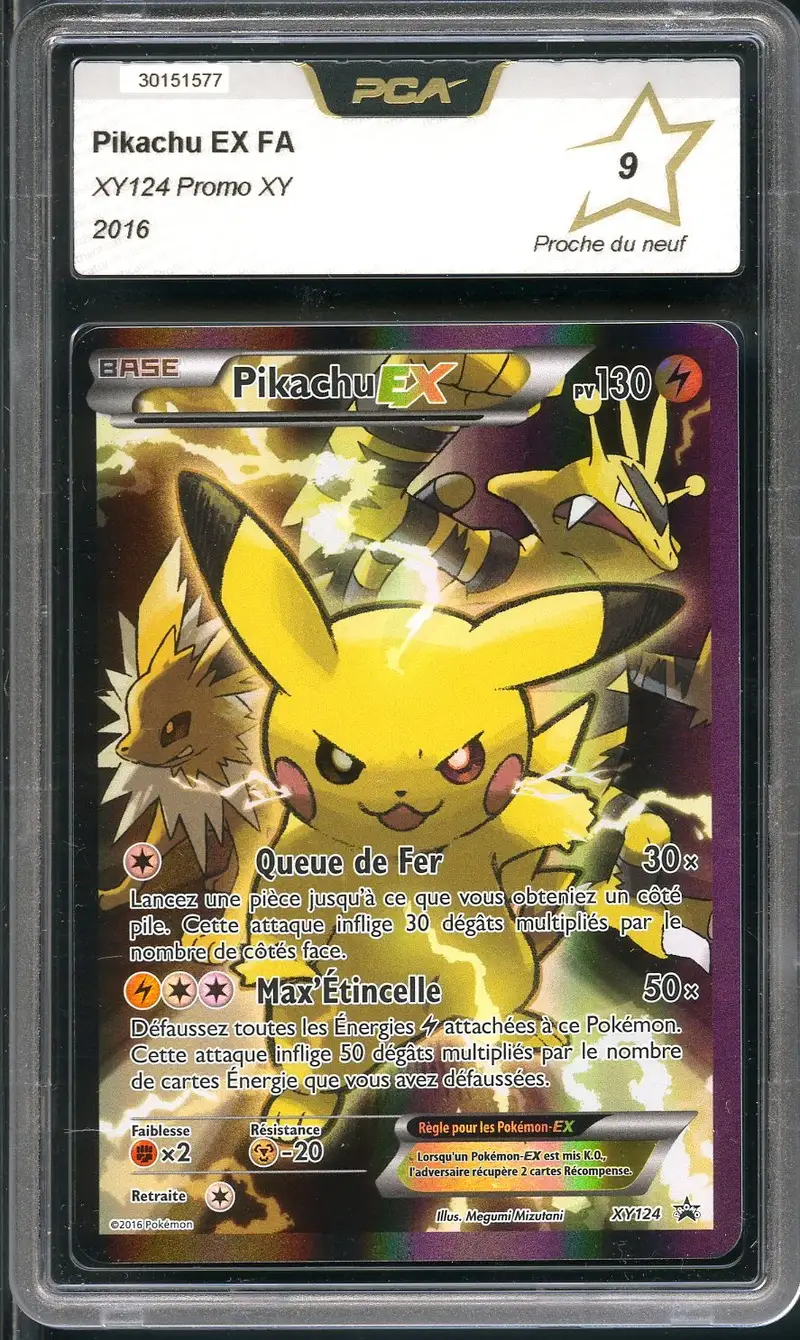 PCA 9 Pikachu Ex