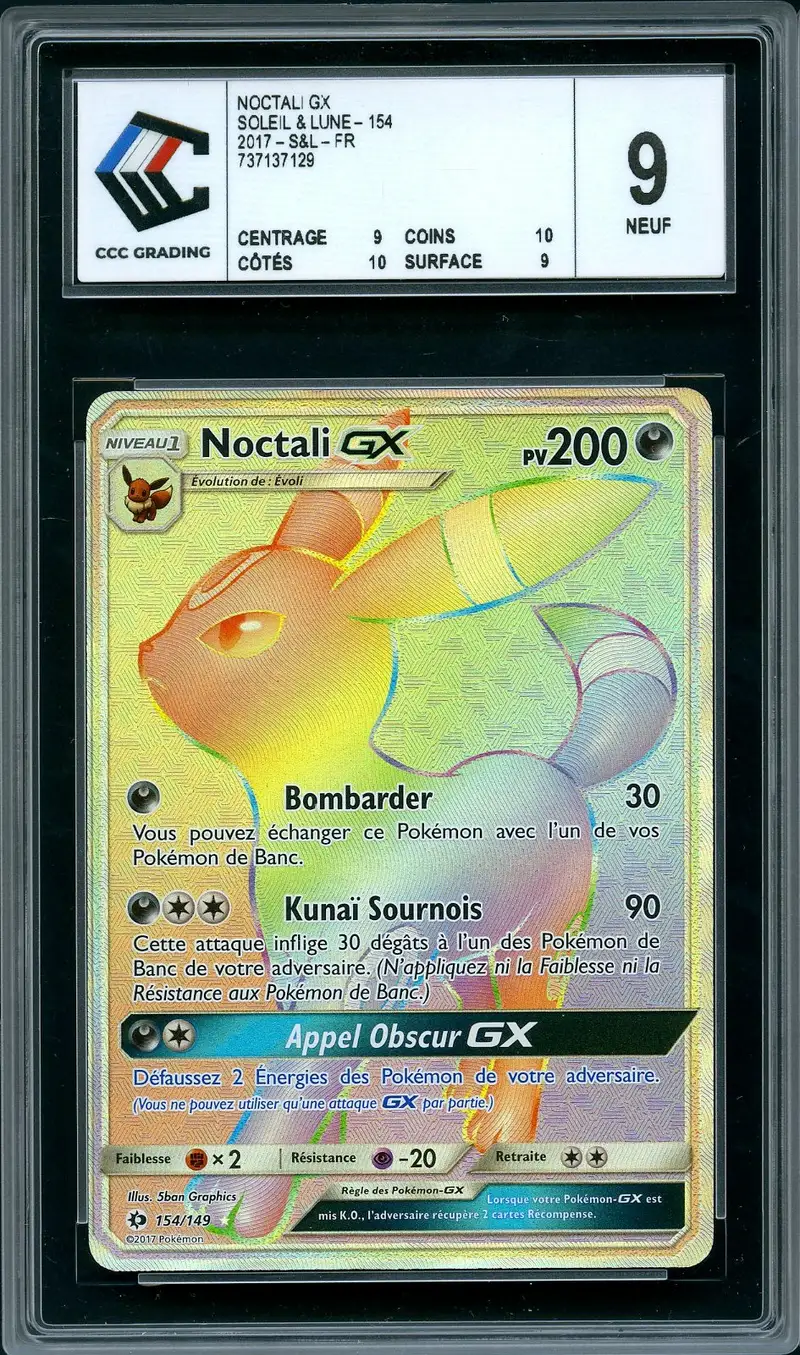 CCC 9 Noctali Gx Rainbow