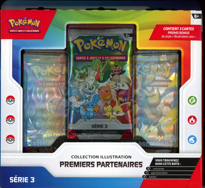Coffret Collection Illustration Premiers Partenaires Série 3