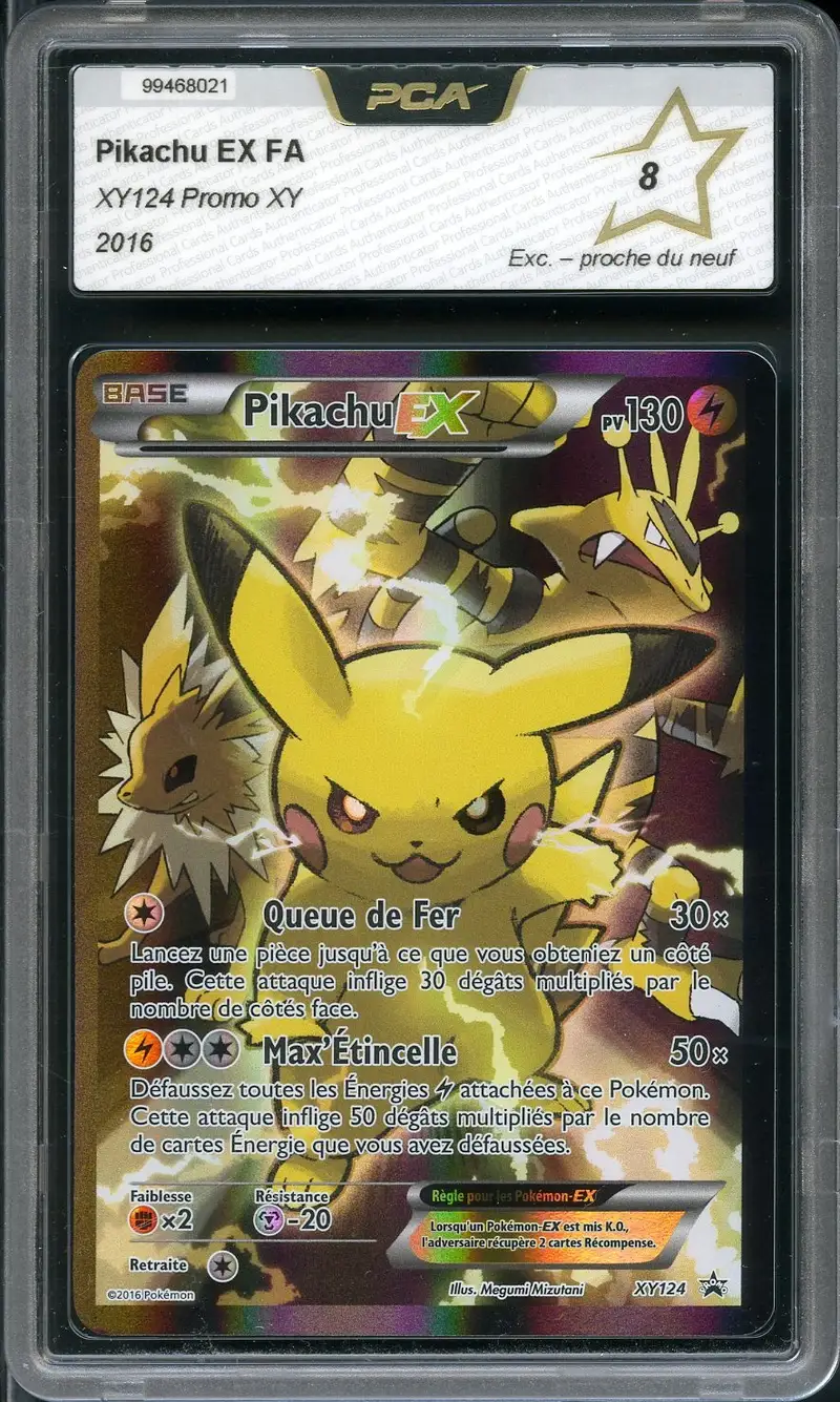 PCA 8 Pikachu Ex