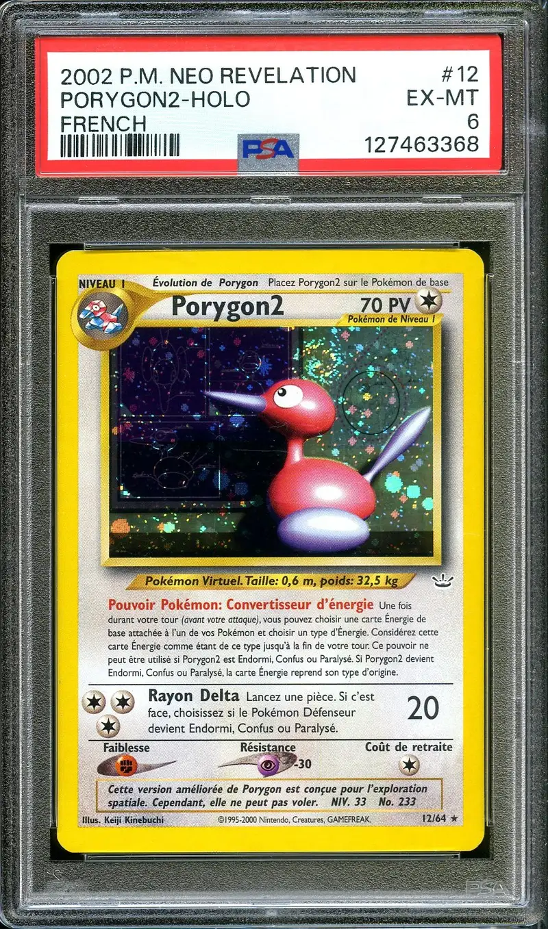 PSA 6 Porygon2 Holo
