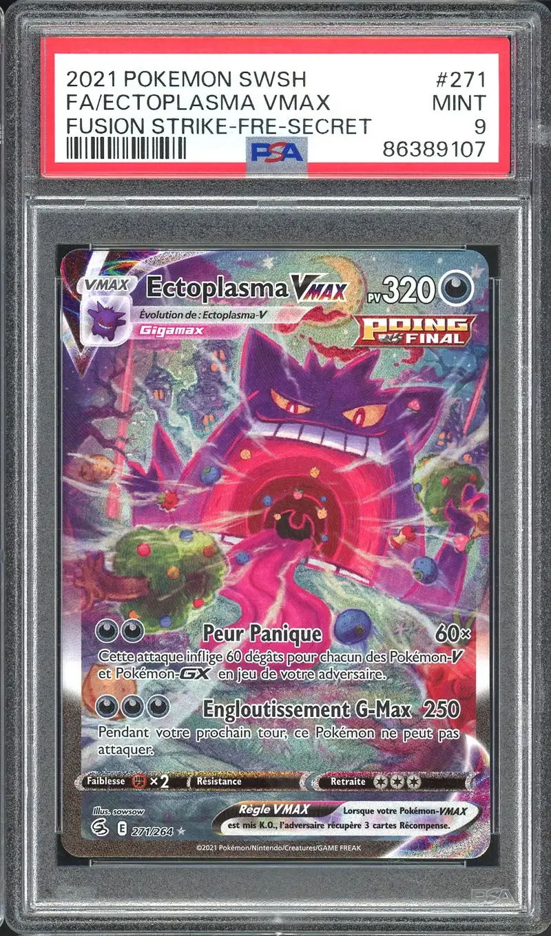 PSA 9 Ectoplasma VMax