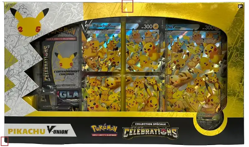 Coffret Pikachu V-Union EB7.5 Célébrations