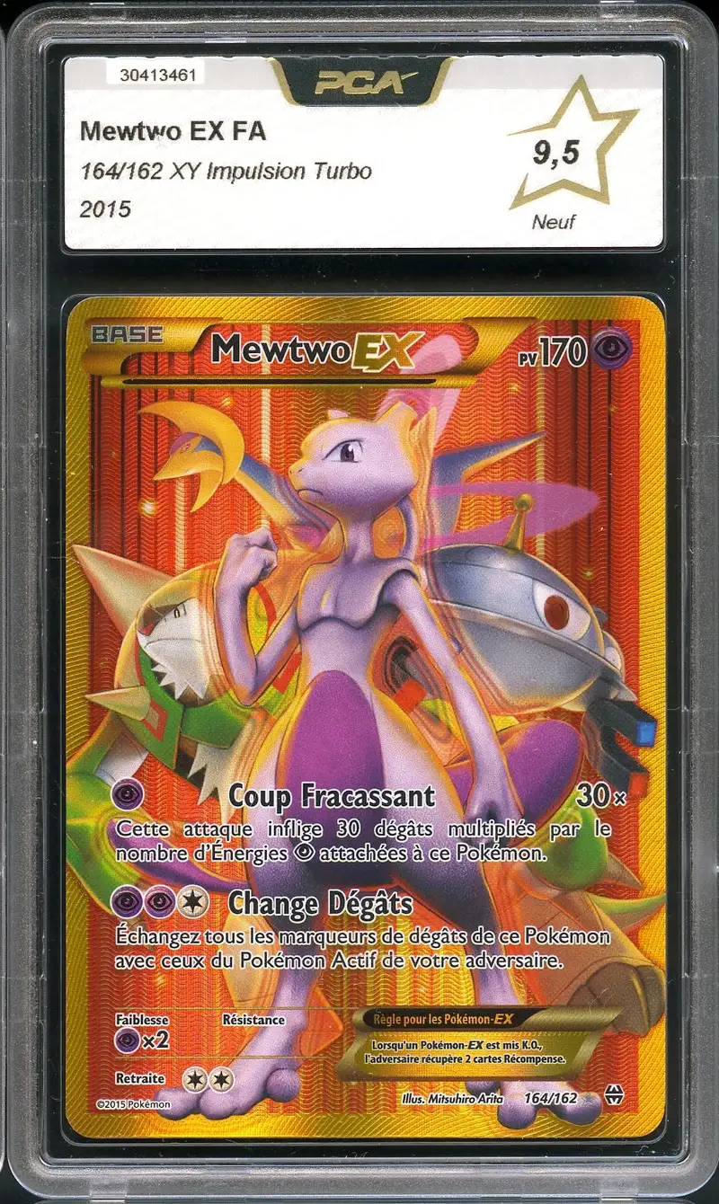 PCA 9.5 Mewtwo Ex Gold
