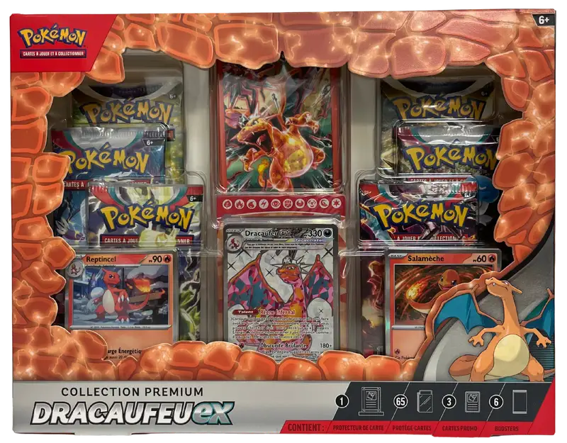 Coffret Collection Premium Dracaufeu Ex