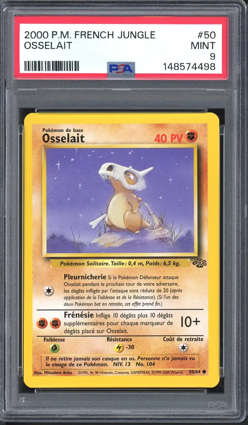 PSA 9 Osselait