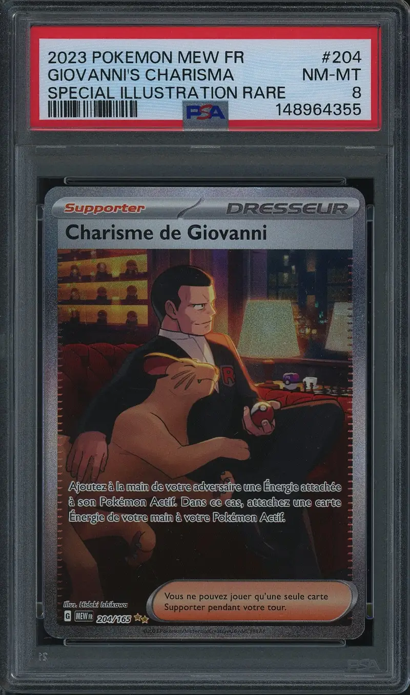 PSA 8 Charisme de Giovanni