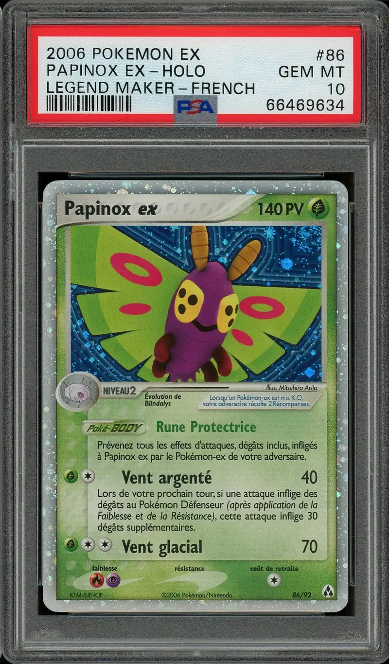 PSA 10 Papinox Ex Holo