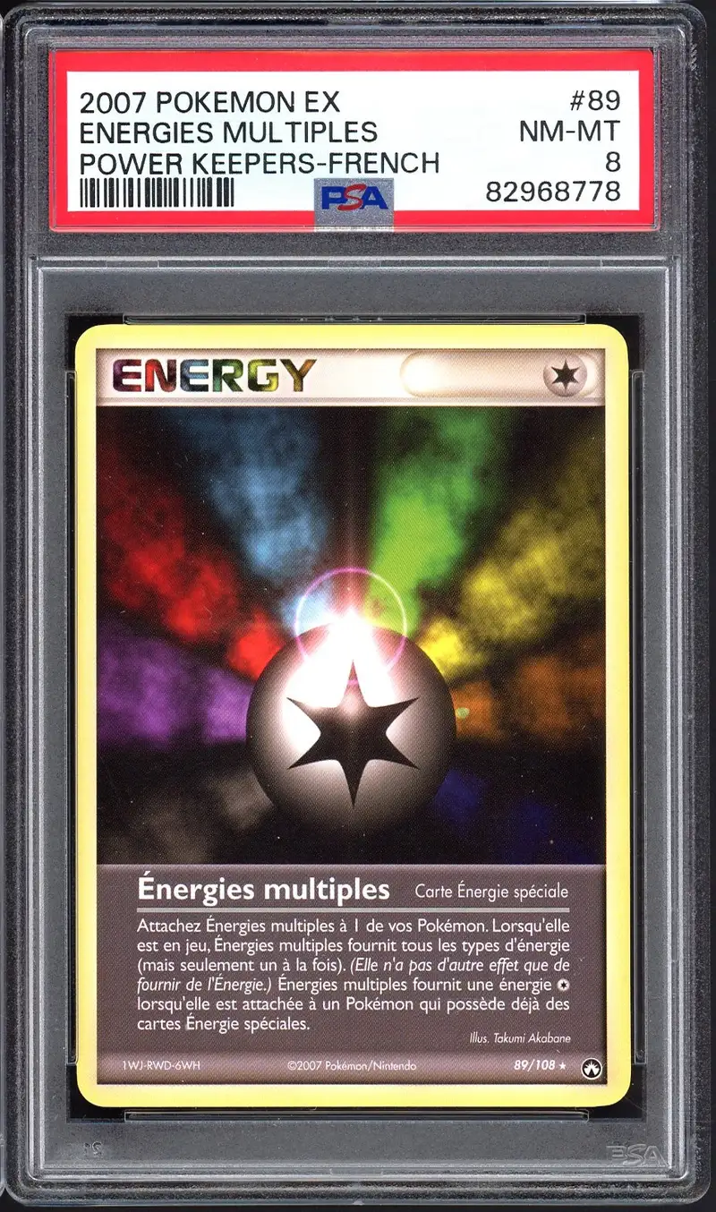 PSA 8 Energies Multiples