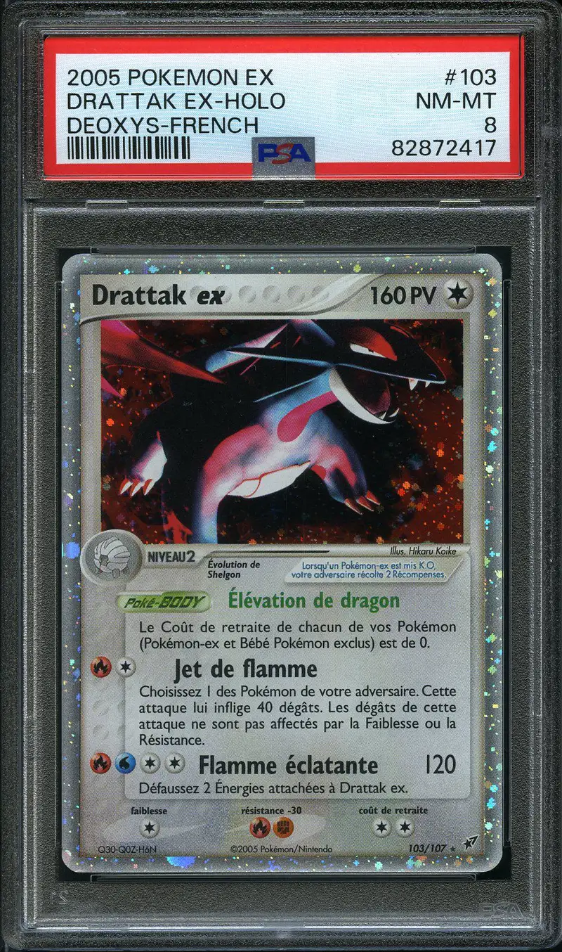 PSA 8 Drattak Ex