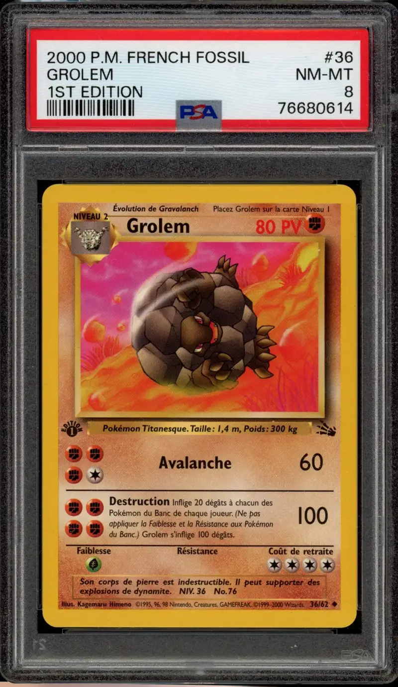 PSA 8 Grolem