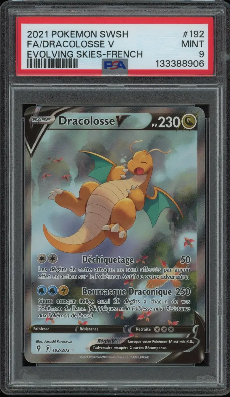 PSA 9 Dracolosse V
