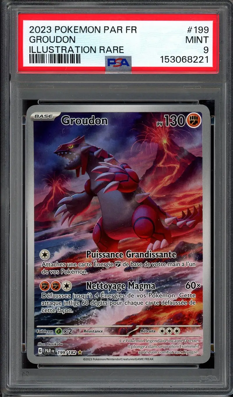 PSA 9 Groudon