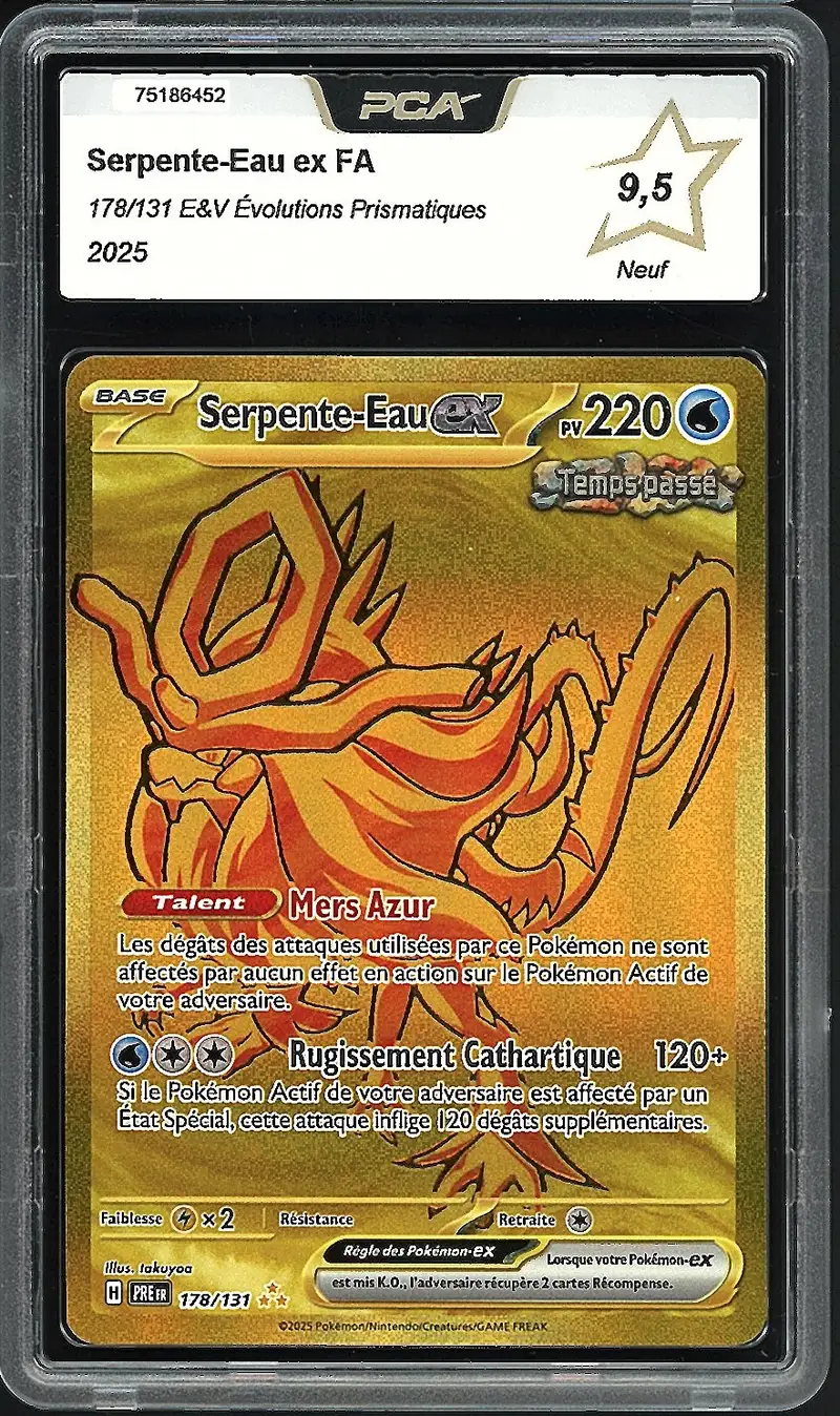PCA 9.5 Serpente-Eau Ex Gold